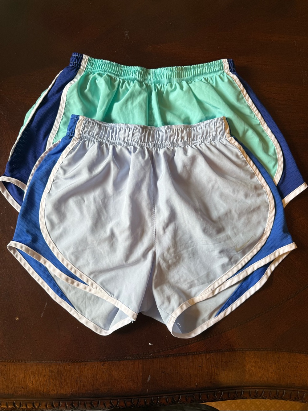 Nike Shorts Youth S & Adult XS Lot of 2 Dri Fit Athletic Running Training Girls